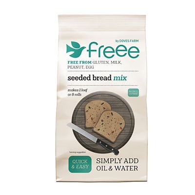 Doves Farm Freee Gluten Free Seeded Bread Mix 500g Lakeland