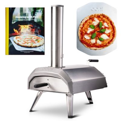 Ooni Karu Outdoor Pizza Oven UUP0A100 with Pizza Peel and Cookbook