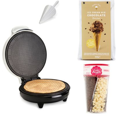 Bella cucina best sale waffle cone maker