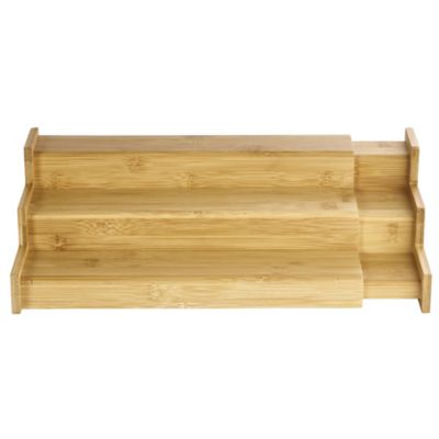 Lakeland Bamboo Expandable Shelf Organiser image(3)