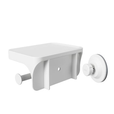 Umbra Flex Sure-Lock Suction Toilet Roll Holder with Shelf - (Image 4)