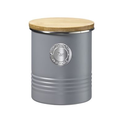 Typhoon Living Tea Storage Canister – Putty Grey 1L image(1)