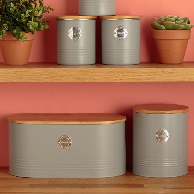 Typhoon Living Sugar Storage Canister – Putty Grey 1L image(3)