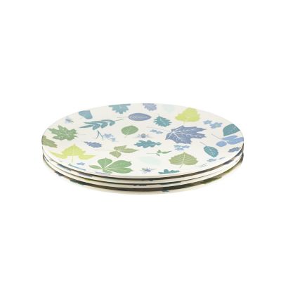 4 Lakeland Woodland Trust Bamboo Picnic Plates Lakeland