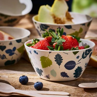 4 Lakeland Woodland Trust Bamboo Bowls image(2)