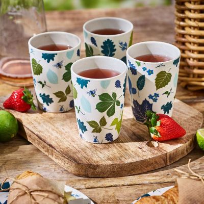 4 Lakeland Woodland Trust Bamboo Tumblers image(3)