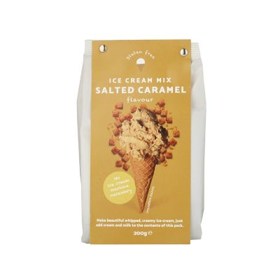 Lakeland Salted Caramel Ice Cream Mix 200g | Lakeland