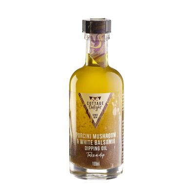 Cottage Delight Porcini Mushroom & White Balsamic Dipping Oil 100ml image(1)