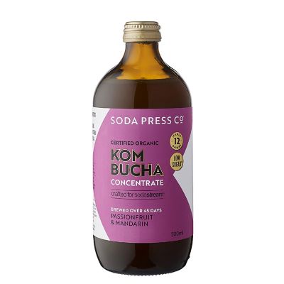 PepsiCo's SodaStream Soda Press Co Kombucha Syrup Product, 56 OFF