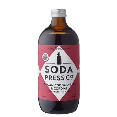 SodaStream Raspberry & Mint Organic Syrup 500ml Lakeland
