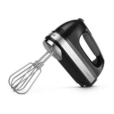 KitchenAid 7-Speed Hand Mixer Oynx Black 5KHM7210BOB | Lakeland