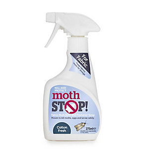 Moth Stop Fabric Moth Killer & Freshener Spray – Cotton Fresh