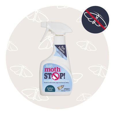 Moth Stop Fabric Moth Killer & Freshener Spray – Cotton Fresh image(3)
