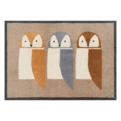 Barny Owl Triplets Turtle Mat 85 x 60cm image(1)