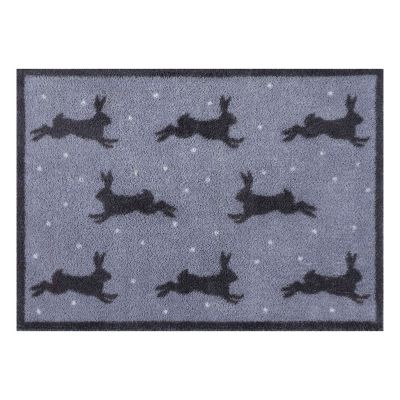 Hares Grey Turtle Mat 85 x 60cm Lakeland
