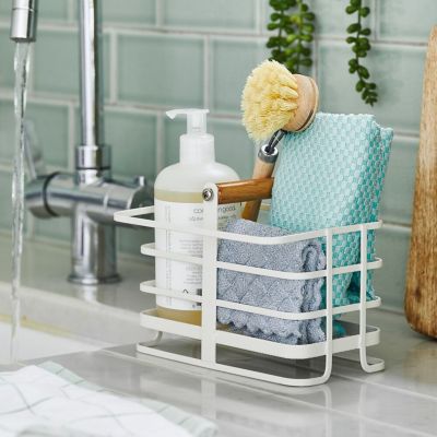 Lakeland Cream Mesh Metal Sink Tidy image(2)