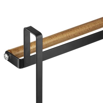 Lakeland Black Mesh Metal Over-Door Cupboard Organiser image(5)