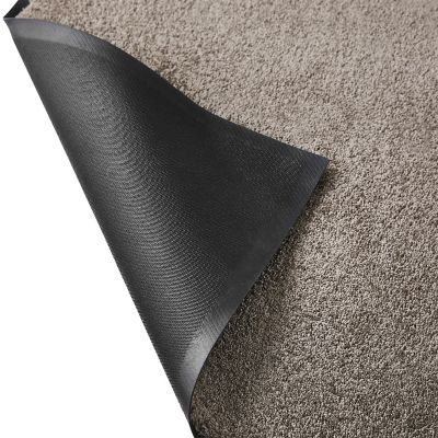 Microfibre Ultra-Trap Indoor Floor & Door Mat Taupe 60 x 40cm image(2)