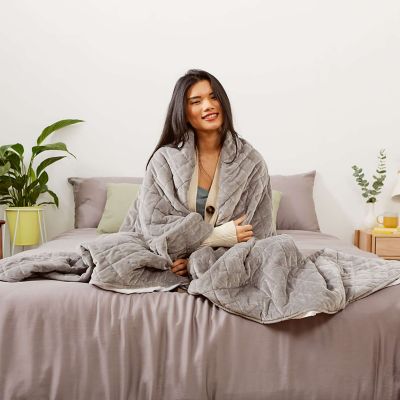 Mela Comfort Weighted Blanket 5.5kg – Single 100 x 190cm image(3)