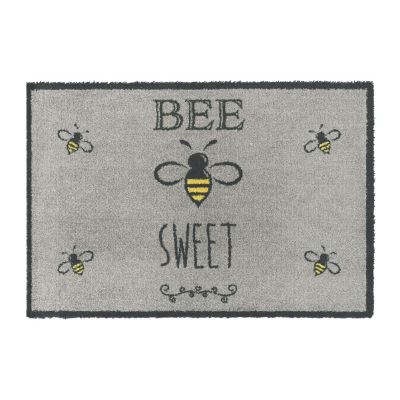 Likewise Matting Bee Sweet Indoor Mat 75 x 50cm | Lakeland