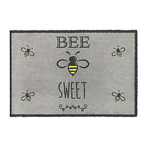 Likewise Matting Recylon Mayfair Bee Sweet Mat 75 x 50cm