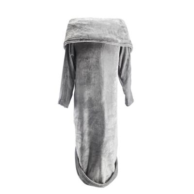 The Snuggler – Heated Throw with Sleeves and Foot Pouch image(2)