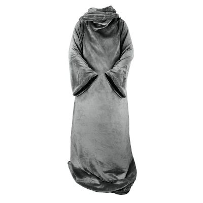 The Snuggler – Heated Throw with Sleeves and Foot Pouch image(7)