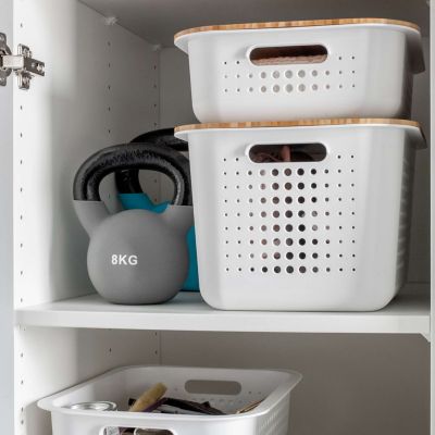 SmartStore Eco Bamboo Basket Lid image(6)