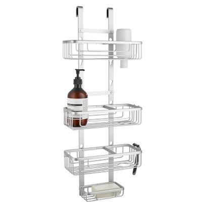  ODesign Shower Caddy Storage with Removable 4 Hooks