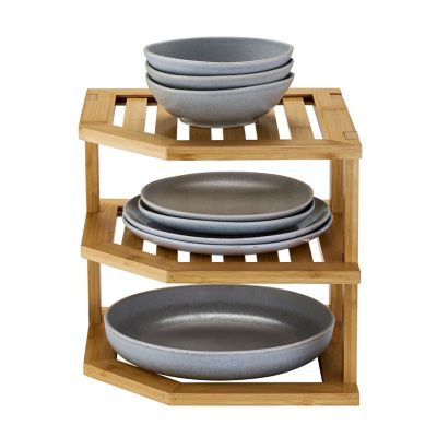 Lakeland Bamboo Corner Shelf image(3)