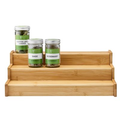 Lakeland Extendable Bamboo Shelf Organiser Lakeland