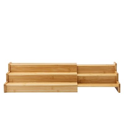 Lakeland Extendable Bamboo Shelf Organiser image(2)