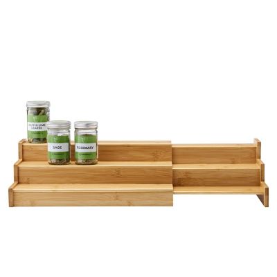 Lakeland Extendable Bamboo Shelf Organiser image(5)