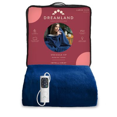 Dreamland Velvety Electric Heated Throw Navy 120 x 160cm image(4)