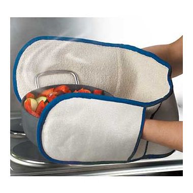 Steam-Stop Oven Gloves - (Image 2)