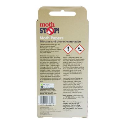 Moth Stop Moth Papers, pack of 10 strips image(4)