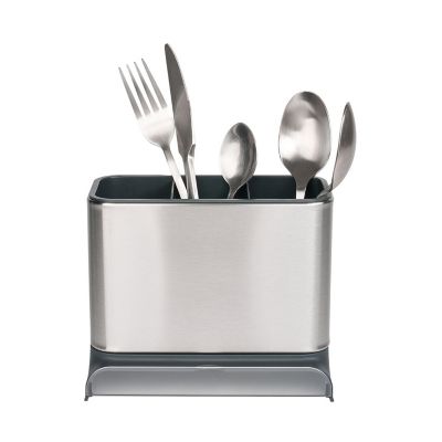 Grey Square Cutlery Drainer by 5Five - Simply Smart - Sage Kitchenware