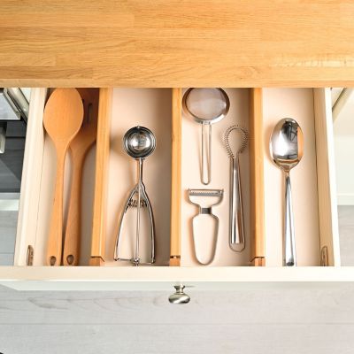 Lakeland Bamboo Drawer Dividers Set of 4 image(2)