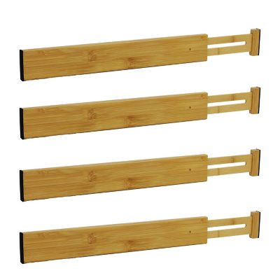 Lakeland Bamboo Drawer Dividers Set of 4 image(5)