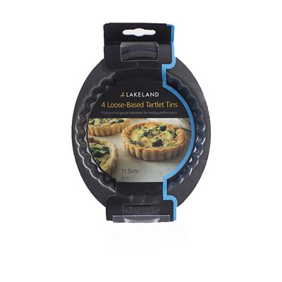 Lakeland Loose Based Mini Flan, Tart & Quiche Tins x 4 alt image 5