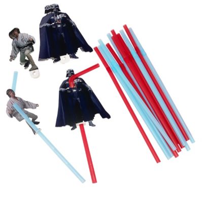 Star Wars Straws Darth Vader and Stormtrooper, Multi, 15.5 x 9.2 x 9.3 cm