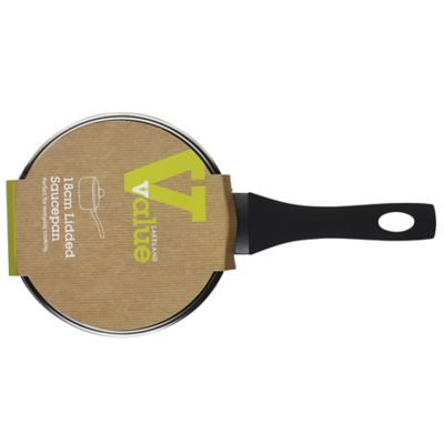 Value Non Stick Induction Cookware - 18cm Saucepan image(2)