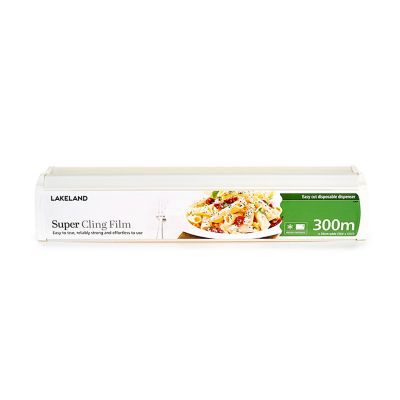 Strong Super Cling Film In Cutter Box 35cm x 300m Lakeland