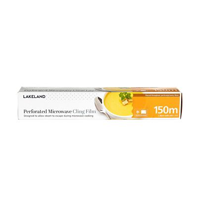 Perforated Microwave Cling Film 30cm X 150m Lakeland