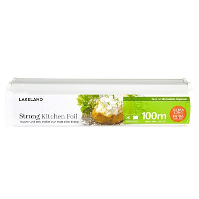Lakeland Strong Kitchen Foil in Dispenser 30cm x 100m - (Image 1)