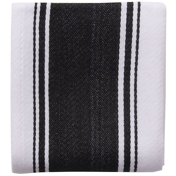 Black Symmetry Tea Towel image()