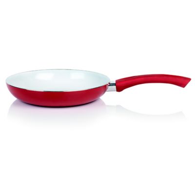 24cm Red Ceramic Fry Pan image()