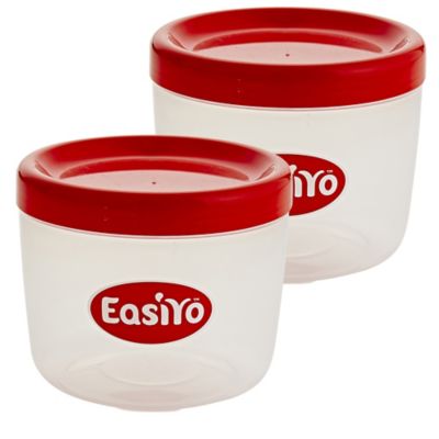 EasiYo Yogurt Maker Extra 500g Jars x2 Lakeland