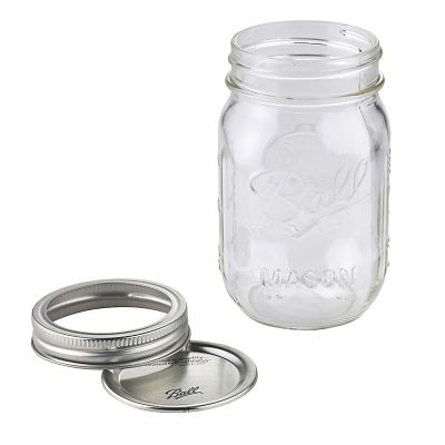 6 Ball Regular Mouth Mason Preserving Jars 473ml image(3)