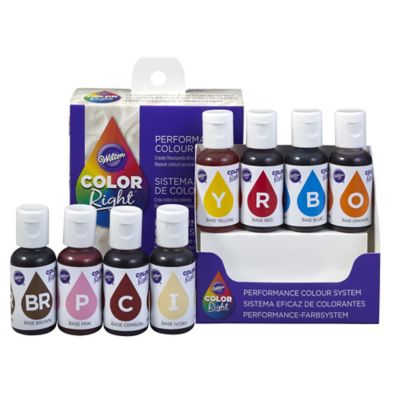Wilton Colour Right Food Colouring System x8 Colours